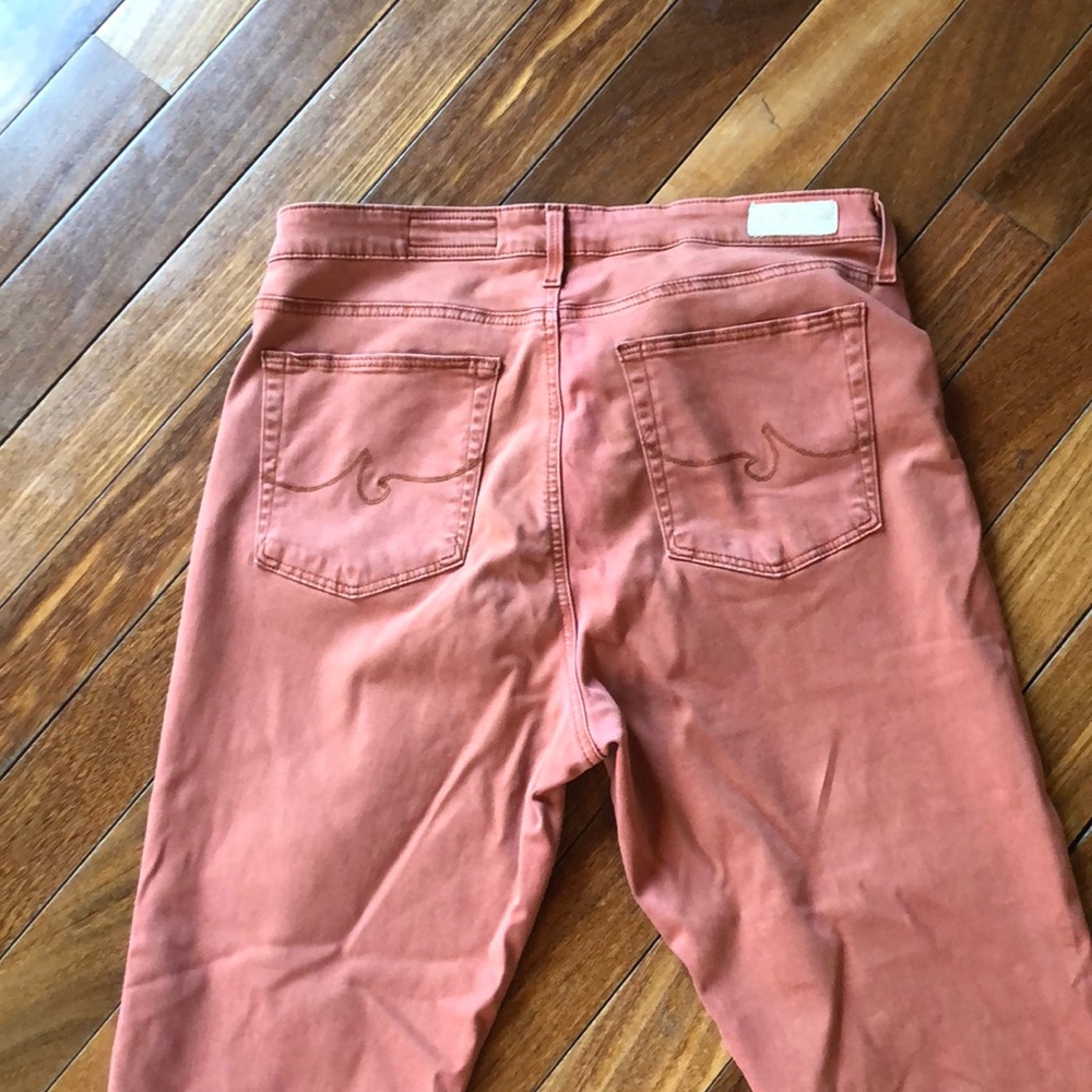Burnt orange AG - Adriano Goldschmied Pants - Picture 5 of 6